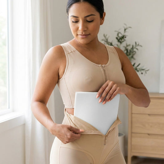 Extra Thick Lipo Foam Board | Post Surgery Compression Pad for Abdomen, Arms & Chin – Liposuction, BBL, Tummy Tuck Recovery