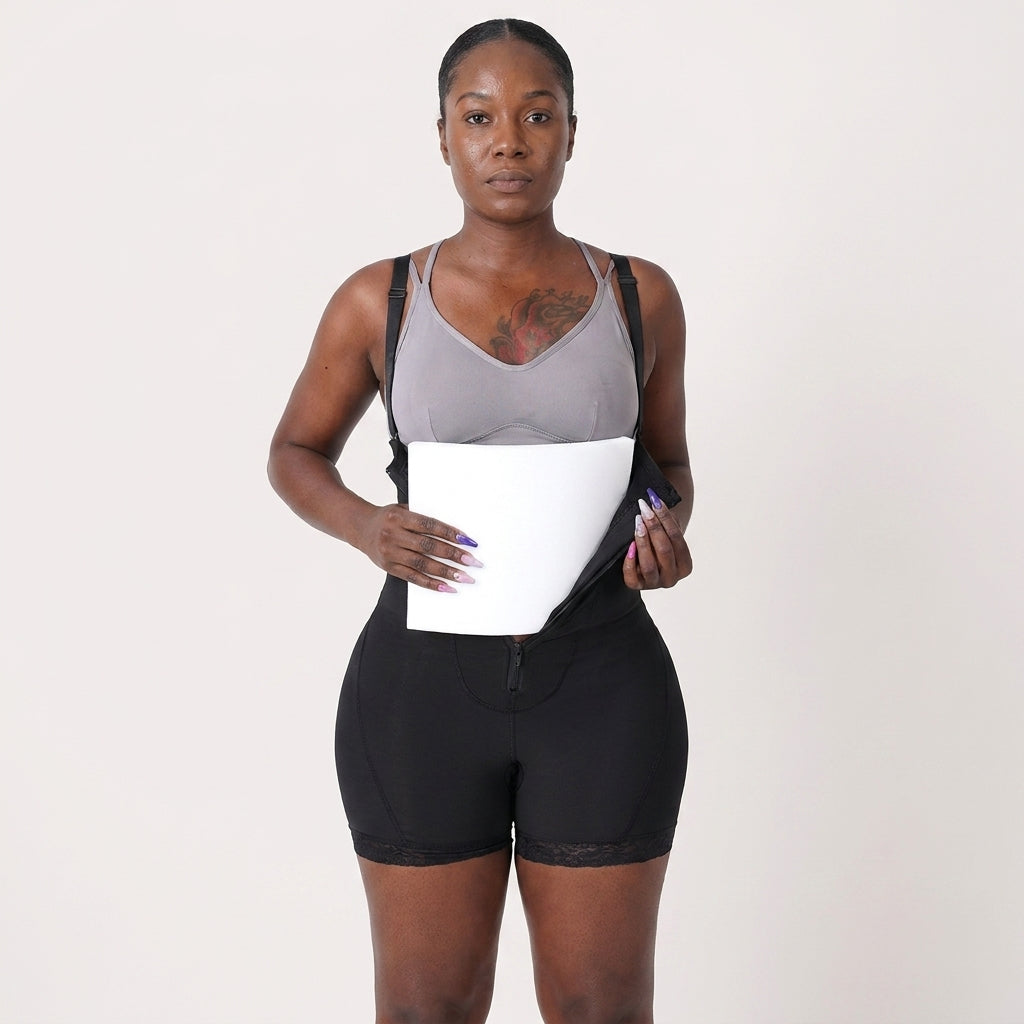 Extra Thick Lipo Foam Board | Post Surgery Compression Pad for Abdomen, Arms & Chin – Liposuction, BBL, Tummy Tuck Recovery