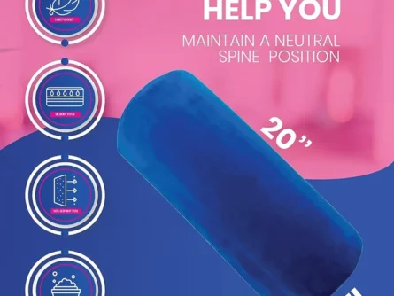 BBL Lumbar Support Pillow for Office Chair | Detachable & Breathable - Image 5